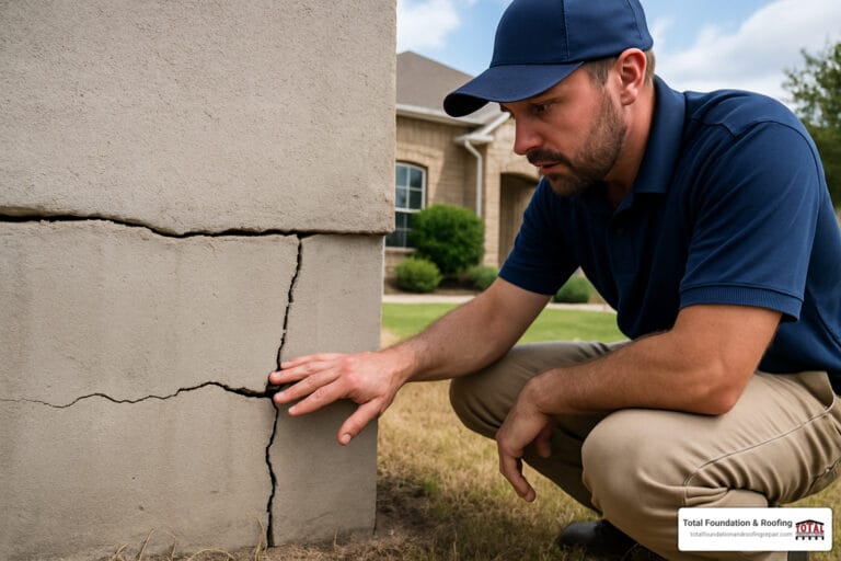 foundation crack repair New Braunfels