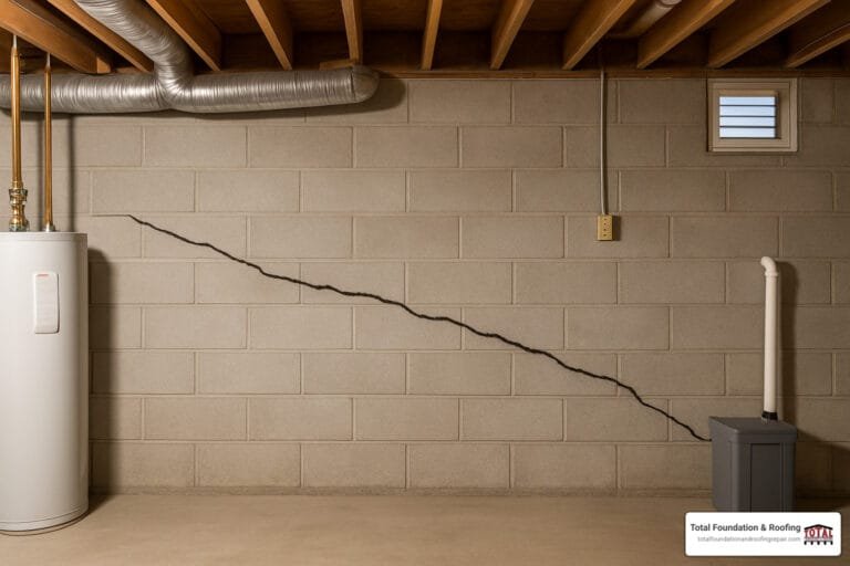 basement crack repair