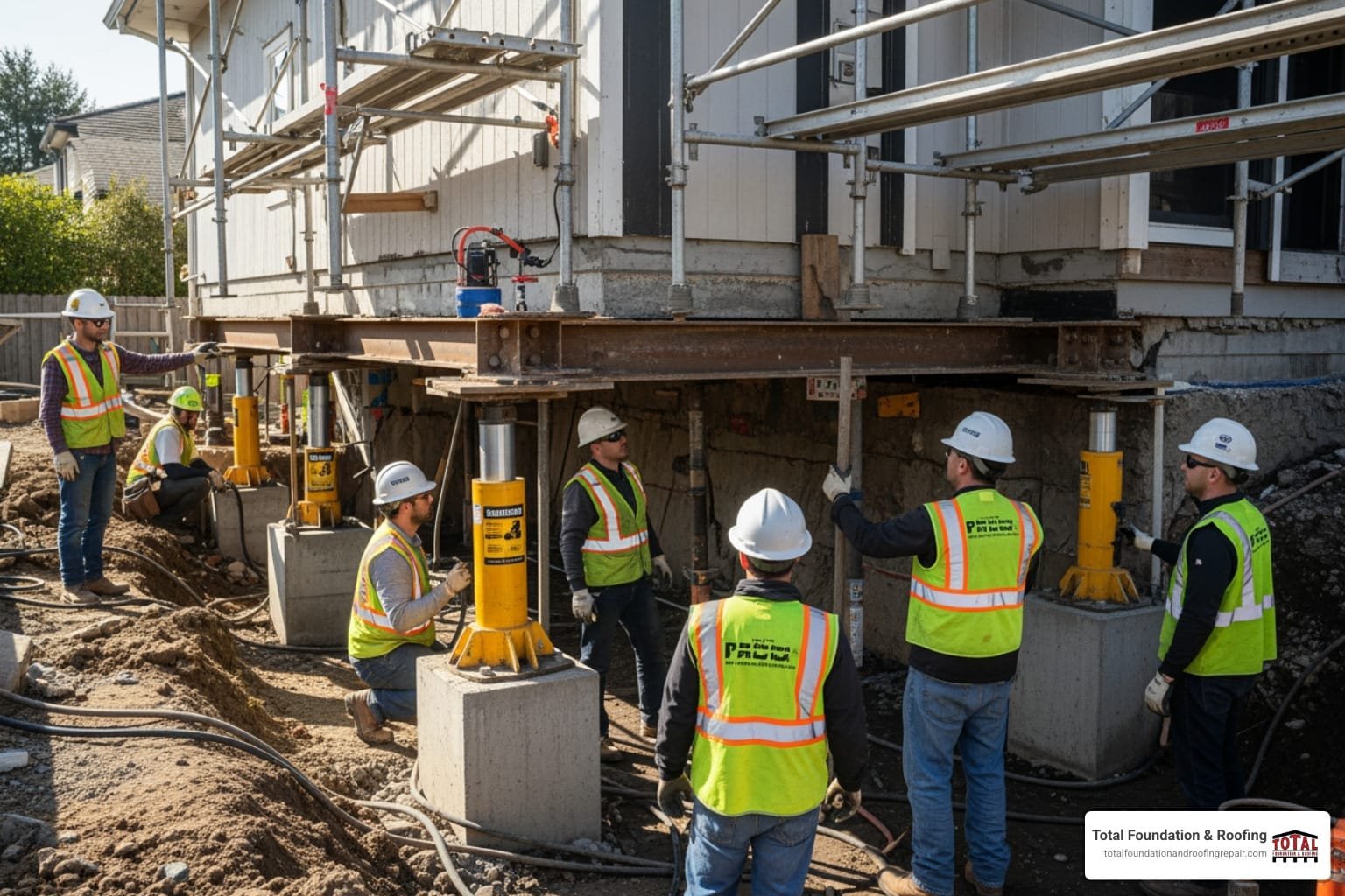 expert house leveling services