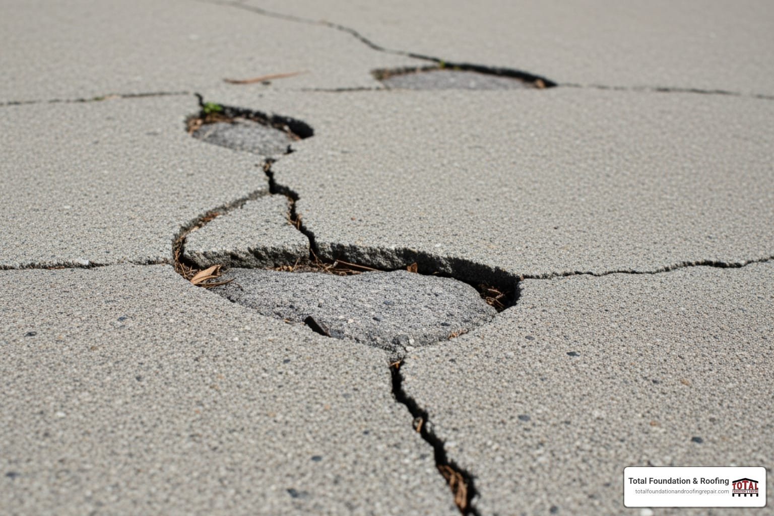 best way to fill concrete holes