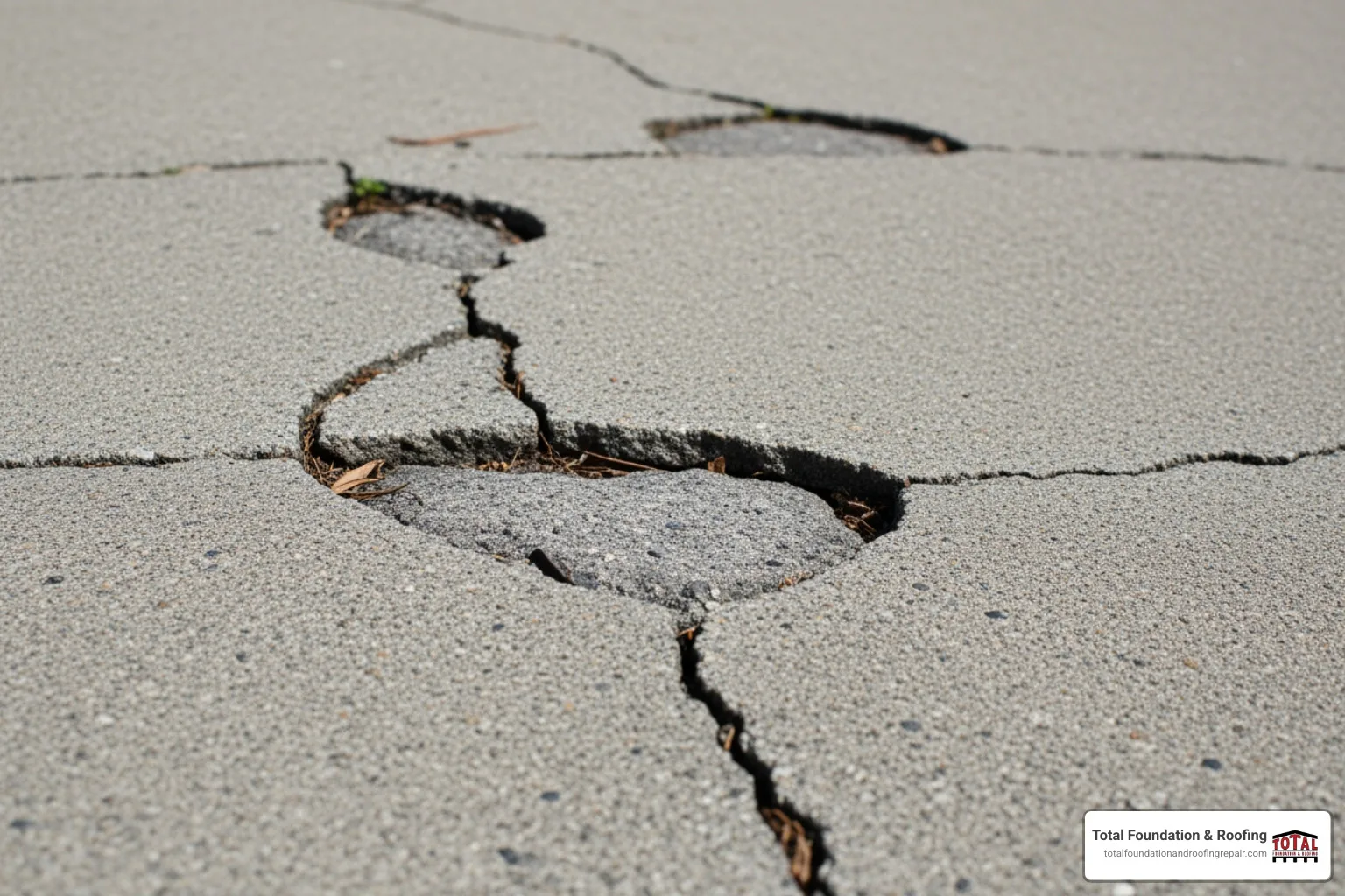 best way to fill concrete holes