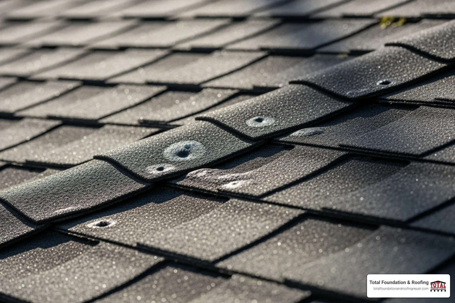 minor hail damage roof