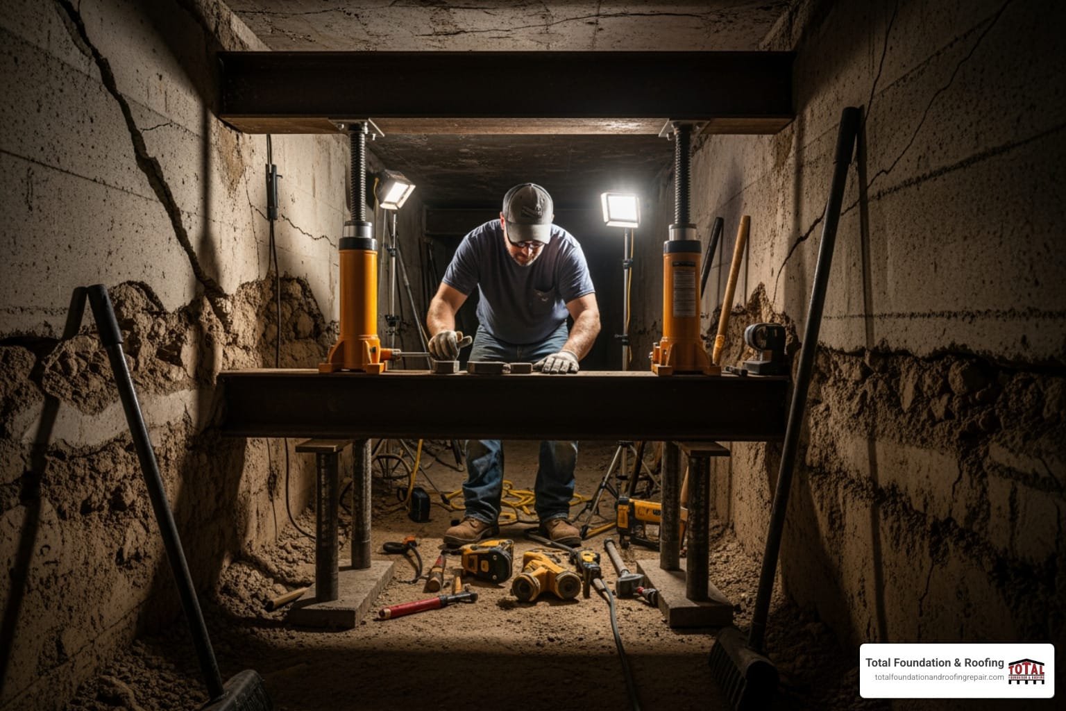 crawl space foundation repair cost