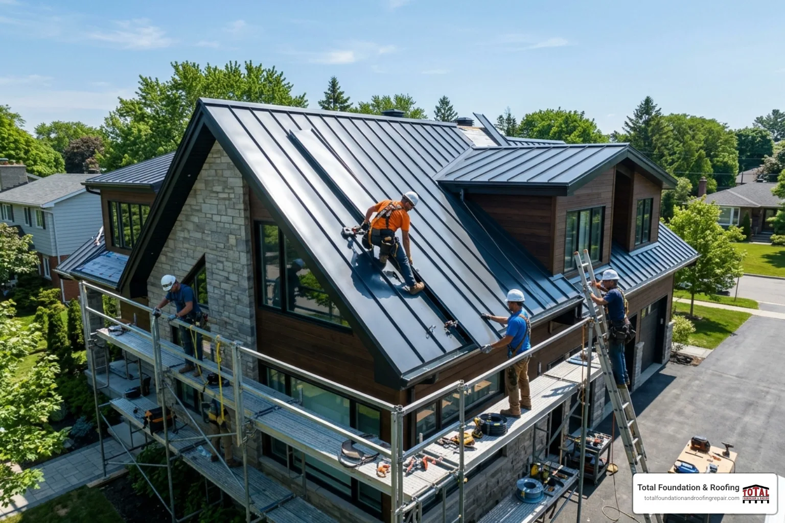 expert metal roof installation