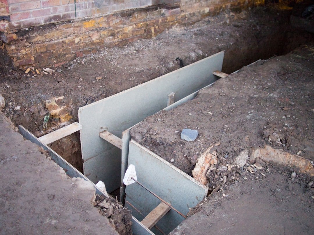 drainage system installation