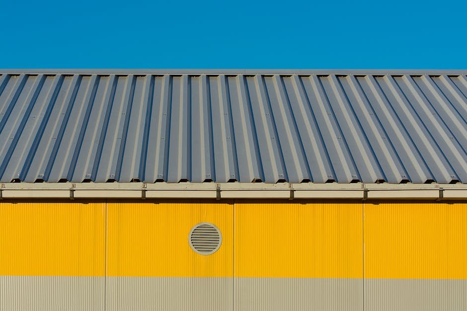 standing seam metal roof on modern home