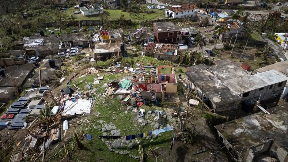 Texas storm damage aftermath