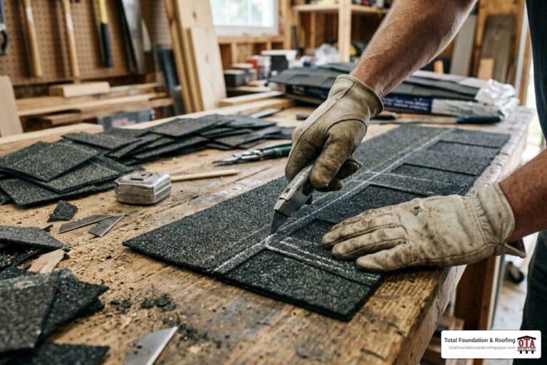 how to make ridge cap shingles from architectural shingles