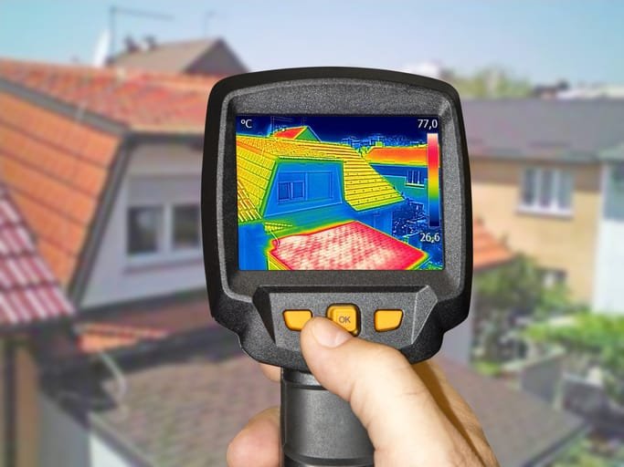 Roof leak detection using thermal imaging in Kerrville, TX